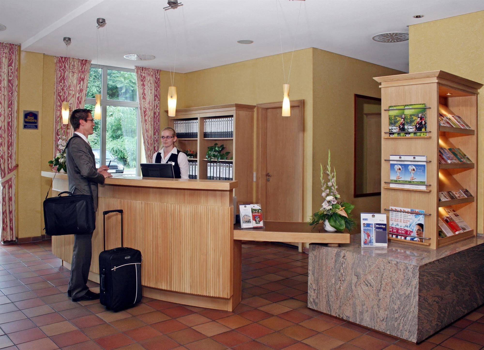 Best Western Hotel Halle-Merseburg Interior foto